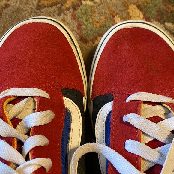 Vans leather canvas size 5.5 mens - Picture 6 of 9